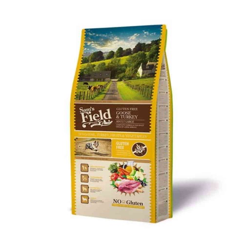 Sam's Field Gluten Free Adult Large Goose & Turkey 13Kg
