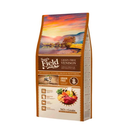 Sam's Field Grain Free Venison 13Kg