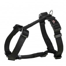 Trixie Σαμάρι H-Harness premium S/M 40-65 cm/15mm Μαύρο