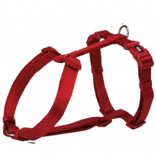 Trixie Σαμάρι H-Harness premium M/L 50-75 cm/20mm Κόκκινο