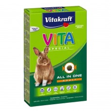 Vitakraft Πλήρης Τροφή Κουνελιού Vita Special Adult Dwarf Rabbit 600gr